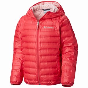 Columbia McKay Lake™ Down Hooded Jacka Pojkar Rosa (QWOZM3264)